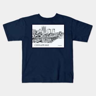 Chesapeake - Virginia Kids T-Shirt